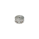 10 Pc Set Marine T316 Stainless Steel 2 Part Wire Cable Clamp Stop, Rope Wire Clamp Hardware for Rigging, Cable Railing, Dock