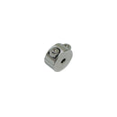 10 Pc Set Marine T316 Stainless Steel 2 Part Wire Cable Clamp Stop, Rope Wire Clamp Hardware for Rigging, Cable Railing, Dock