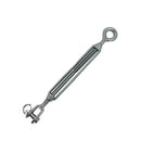 4 Pcs Set Marine Boat Stainless Steel Jaw Eye Turnbuckle, Rigging Tensioner for Cable, Wire Rope, Chain, Rope, Dock