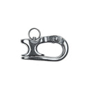 4 Pc Set Marine T316 Stainless Steel Rope Sheet Snap Shackle, Quick Release Rope Shackle for Yacht, Sailboat, Dock, Rigging