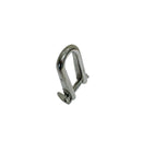 4 Pc Set Marine T316 Stainless Steel Halyard Key Shackle with Captive Pin, Sailing Rigging Shackle for Rope, Line, Yacht