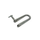 4 Pc Set Marine T316 Stainless Steel Halyard Key Shackle with Captive Pin, Sailing Rigging Shackle for Rope, Line, Yacht