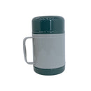 0.6L (18 oz) Insulated Food Jar, Double Lid Vacuum Insulated Food Container, Leakproof Thermal Lunch Jar for Soup