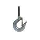 4 Pc Set Marine Stainless Steel Threaded Shank Hook, Drop Forged Hook Various Sizes for Boat, Dock, Rope, Chain