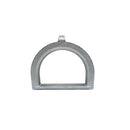 4 Pc Set Marine Stainless Steel Wire Rope D Ring Thimble, D-Ring Yacht Thimble for Cable, Rope, Rigging, Deck, Dock