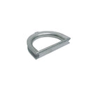 4 Pc Set Marine Stainless Steel Wire Rope D Ring Thimble, D-Ring Yacht Thimble for Cable, Rope, Rigging, Deck, Dock