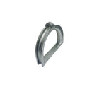 4 Pc Set Marine Stainless Steel Wire Rope D Ring Thimble, D-Ring Yacht Thimble for Cable, Rope, Rigging, Deck, Dock