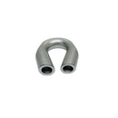 4 Pc Set Marine Stainless Steel Heavy Duty Captive Tubular Thimble, Wire Rope Tube Thimble for Boat, Yacht, Rigging, Cable