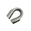 4 Pc Set Marine Stainless Steel Heavy Duty Captive Tubular Thimble, Wire Rope Tube Thimble for Boat, Yacht, Rigging, Cable