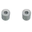 10 Pc Set Aluminum Stop Button Swage Stop Sleeve for Wire Cable, Rigging Cable End Stop Button for Railing, Hanging, Fencing