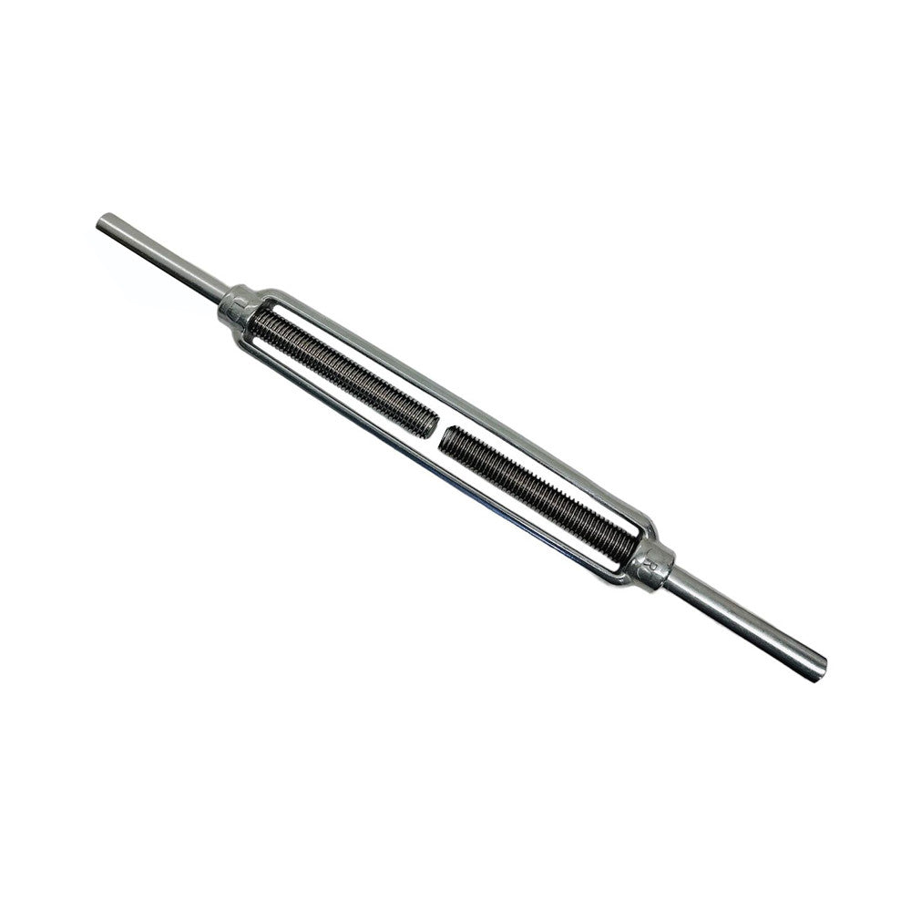 4 Pc Set Marine T316 Stainless Steel Stub End Turnbuckle, Adjustable Rigging Tensioner for Cable, Wire Rope, Dock