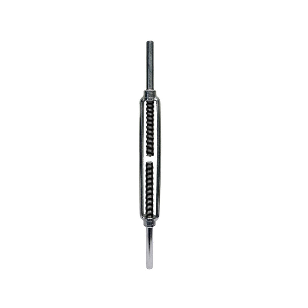 4 Pc Set Marine T316 Stainless Steel Stub End Turnbuckle, Adjustable Rigging Tensioner for Cable, Wire Rope, Dock