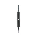 4 Pc Set Marine T316 Stainless Steel Stub End Turnbuckle, Adjustable Rigging Tensioner for Cable, Wire Rope, Dock