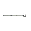 4 Pc Set Marine T316 Stainless Steel Thread Fork and Swage Stud Turnbuckle for Cable Wire, Wire Rope Railing Tensioner