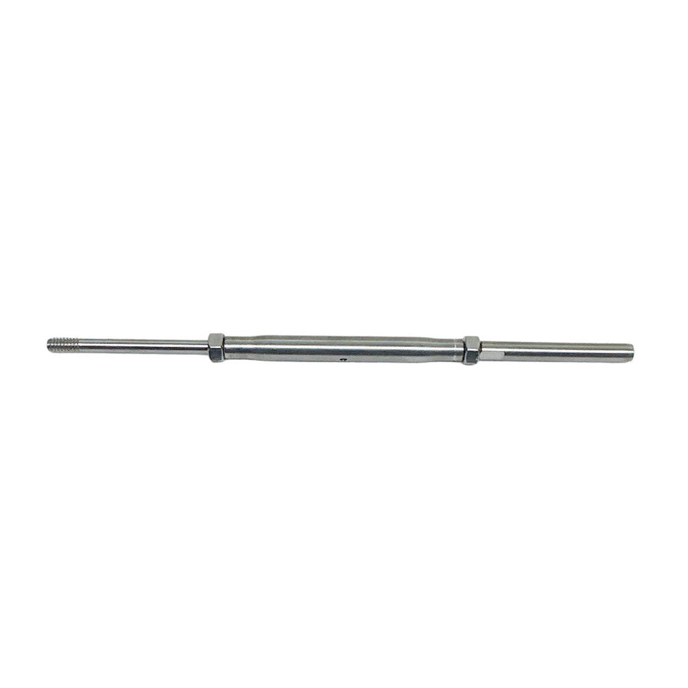 4 Pc Set Marine T316 Stainless Steel Threaded Rod Swage Stud Turnbuckle for Cable Wire