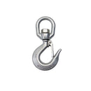 4 Pc Set Marine T316 Stainless Steel Drop Forged Swivel Eye Hook, Lifting Hook for Rigging, Chain, Rope, Dock