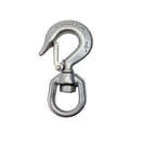 4 Pc Set Marine T316 Stainless Steel Drop Forged Swivel Eye Hook, Lifting Hook for Rigging, Chain, Rope, Dock