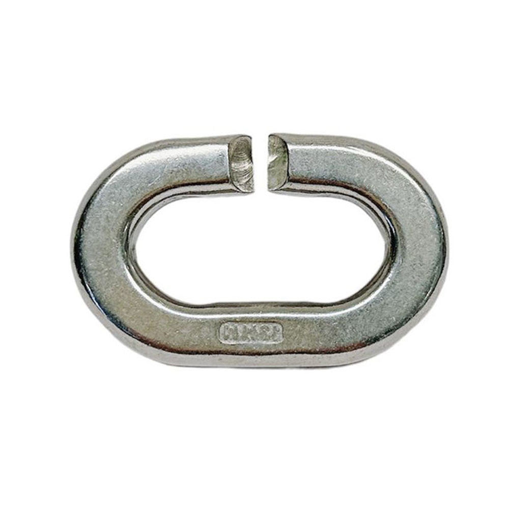 4 Pc Set Marine T316 Stainless Steel C Link Connector Link, Chain Link for Lifting, Rigging, Rope, Cable, and Dock Hardware