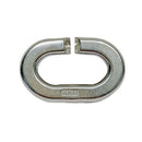 4 Pc Set Marine T316 Stainless Steel C Link Connector Link, Chain Link for Lifting, Rigging, Rope, Cable, and Dock Hardware