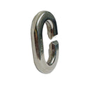 4 Pc Set Marine T316 Stainless Steel C Link Connector Link, Chain Link for Lifting, Rigging, Rope, Cable, and Dock Hardware