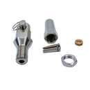 4 Pc Set Marine T316 Stainless Steel Swageless Jaw Terminal for Cable Wire Rail, Wire Rope Railing Fitting for Deck, Dock, and Outdoor Use