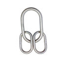 4 Pc Set T316 Stainless Steel Drop Forged Master Link for 2 Legs Chain Sling, Marine Rigging Lifting Connector Link for Chain and Hardware