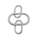 4 Pc Set T316 Stainless Steel Drop Forged Master Link for 2 Legs Chain Sling, Marine Rigging Lifting Connector Link for Chain and Hardware