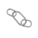 4 Pc Set T316 Stainless Steel Drop Forged Master Link for 2 Legs Chain Sling, Marine Rigging Lifting Connector Link for Chain and Hardware