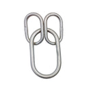 4 Pc Set T316 Stainless Steel Drop Forged Master Link for 2 Legs Chain Sling, Marine Rigging Lifting Connector Link for Chain and Hardware