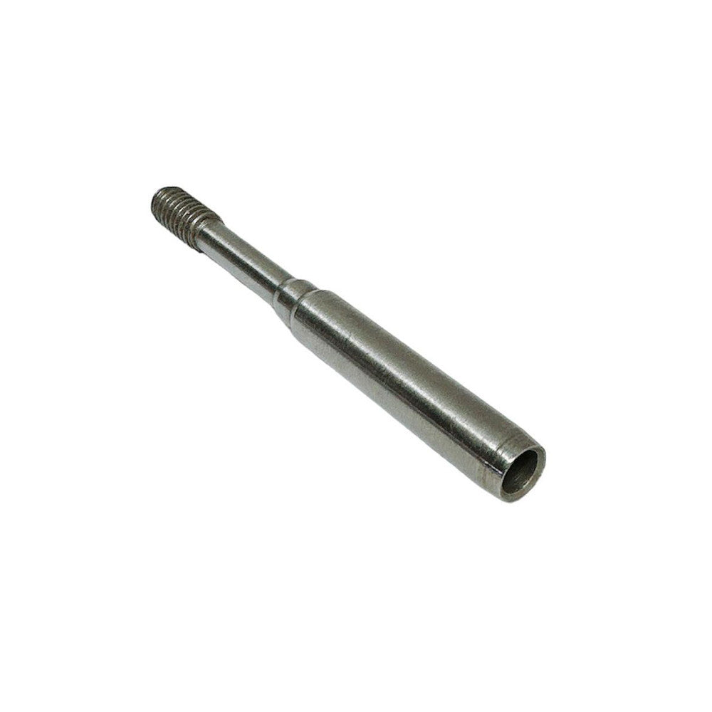 4 Pc Set T316 Stainless Steel 1/4" Stud Hand Swage Slimline Stud for 1/8" 3/16" Cable, Marine Wire Rope Railing Fitting