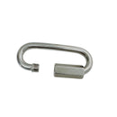 4 Pc Set Marine T316 Stainless Steel Long Quick Link, Connect Link Chain Connector for Rigging, Rope, Cable