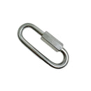 4 Pc Set Marine T316 Stainless Steel Long Quick Link, Connect Link Chain Connector for Rigging, Rope, Cable