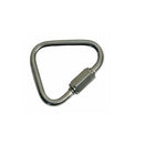 5 Pc Set Marine T316 Stainless Steel Delta Quick Link, Triangle Link Connector for Chain, Rope, Cable, Rigging, and Dock Hardware