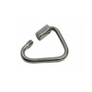 5 Pc Set Marine T316 Stainless Steel Delta Quick Link, Triangle Link Connector for Chain, Rope, Cable, Rigging, and Dock Hardware