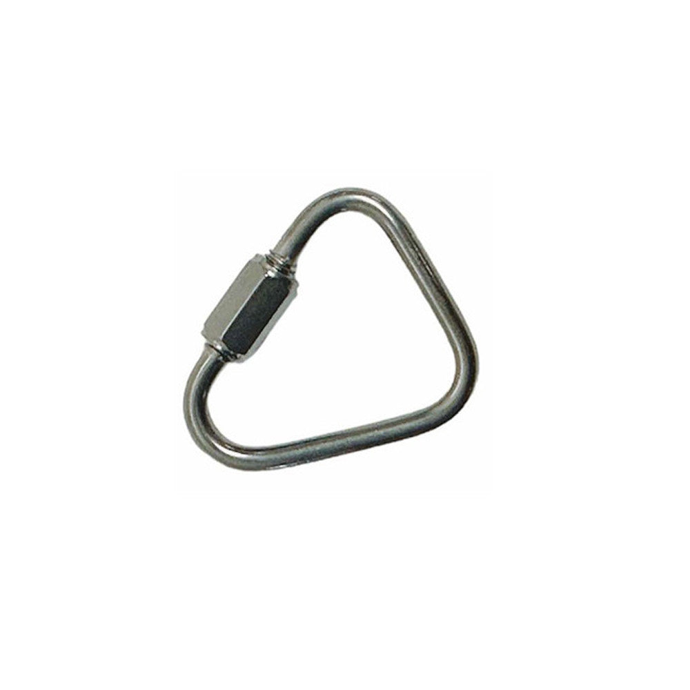 5 Pc Set Marine T316 Stainless Steel Delta Quick Link, Triangle Link Connector for Chain, Rope, Cable, Rigging, and Dock Hardware