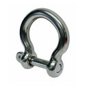 5 Pc Set Stainless Steel Bow Shackle Anchor, Chain Rigging Shackle for Boat, Paracord, Rope, Cable, and Outdoor Hardware