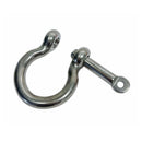 5 Pc Set Stainless Steel Bow Shackle Anchor, Chain Rigging Shackle for Boat, Paracord, Rope, Cable, and Outdoor Hardware