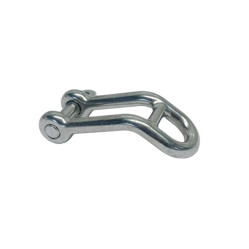 4 Pc Set Marine T316 Stainless Steel Headboard Shackle, Captive Pin Rigging Shackle for Sailboat, Deck, Dock, and Marine Hardware
