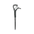 10 Pc Set Marine T316 Stainless Steel Pelican Hook for Cable Wire, Boat Shackle Connector for Lifeline, Rigging, and Deck Hardware