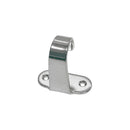10 Pc Set Marine T316 Stainless Steel Top Mount Flat Hook Single Hook for Deck, Dock, Cabin, Rope, Line, and Boat Hardware