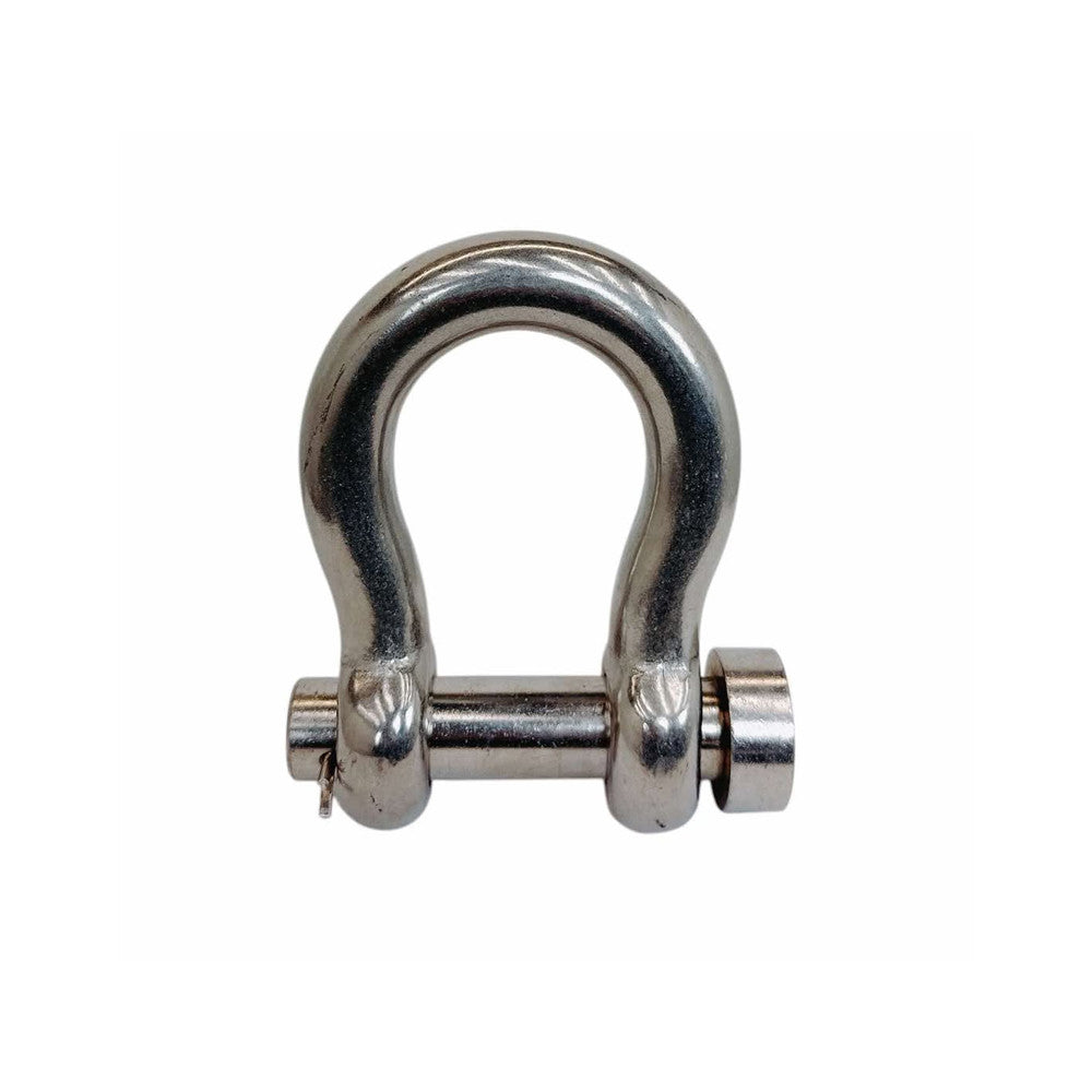 Marine Boat Mil-Spec T316 Stainless Steel Forged Round Pin Anchor Shackle, Marine Grade Rigging Shackle for Chain and Cable