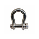 Marine Boat Mil-Spec T316 Stainless Steel Forged Round Pin Anchor Shackle, Marine Grade Rigging Shackle for Chain and Cable