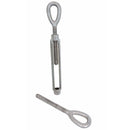 T316 Stainless Steel Drop Forged Mil-Spec Eye Eye Turnbuckle, Marine Grade Rigging Tensioner for Cable, Rope, and Chain