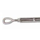 T316 Stainless Steel Drop Forged Mil-Spec Eye Eye Turnbuckle, Marine Grade Rigging Tensioner for Cable, Rope, and Chain