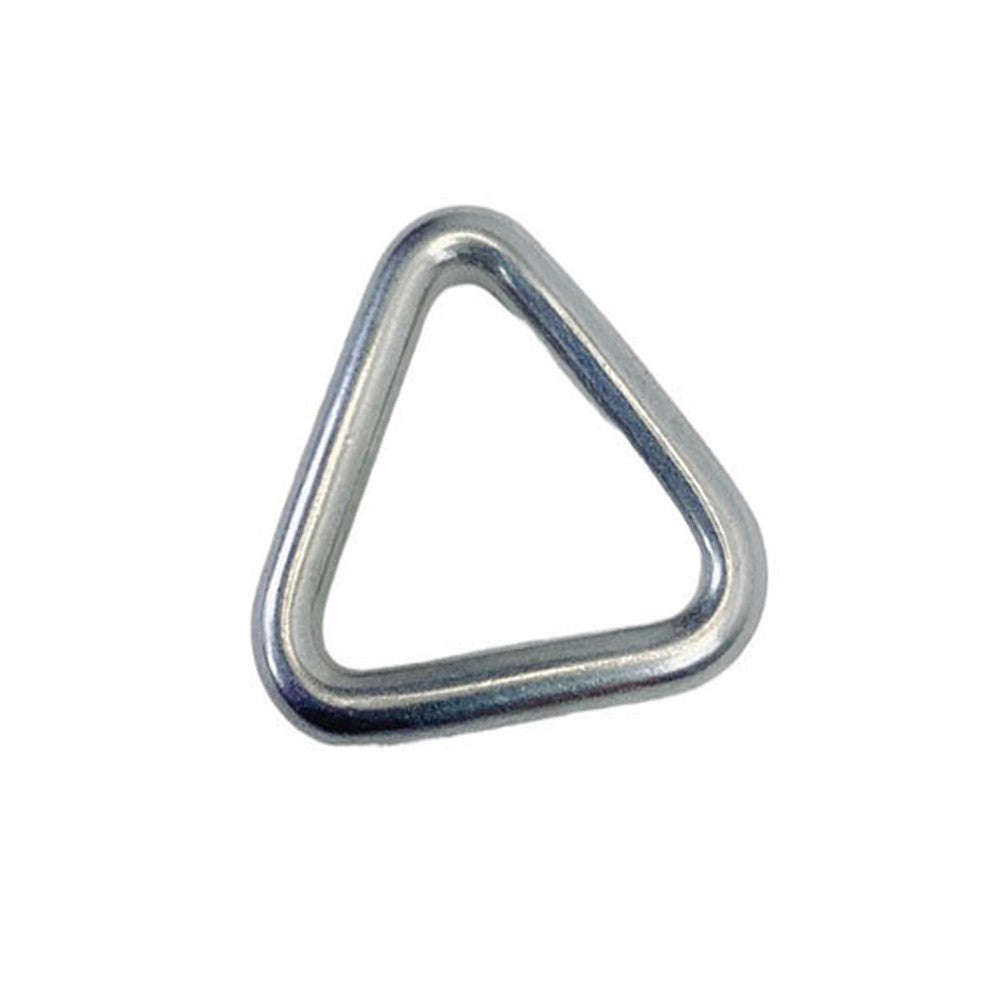 4 Pc Set Marine T316 Stainless Steel Triangle Ring, Formed Welded Rigging Ring for Boat, Chain, Rope, Cable, and Outdoor Hardware