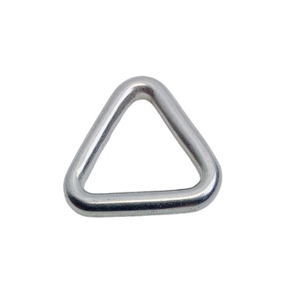 4 Pc Set Marine T316 Stainless Steel Triangle Ring, Formed Welded Rigging Ring for Boat, Chain, Rope, Cable, and Outdoor Hardware