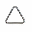4 Pc Set Marine T316 Stainless Steel Triangle Ring, Formed Welded Rigging Ring for Boat, Chain, Rope, Cable, and Outdoor Hardware
