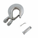 Mil-Spec T316 Stainless Steel Drop Forged Clevis Slip Hook, Marine Grade Rigging Hook for Chain, Rope, Cable, and Lifting
