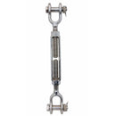 T316 Stainless Steel Mil Spec Jaw Jaw Turnbuckle, Marine Grade Rigging Tensioner for Cable, Wire Rope, Chain, and Boat Hardware