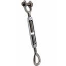 T316 Stainless Steel Mil-Spec Jaw Eye Turnbuckle, Marine Grade Rigging Tensioner for Cable, Rope, Chain, and Boat Hardware